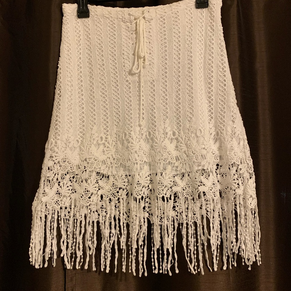 Free people women’s summer lace skirt